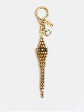 COACH Lunar New Year Beaded Snake Bag Charm